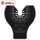 WORX WA4958 Çok Amaçlı Raspalama Makinası İçin 35x80mm 180˚ Ahşap, Fiberglas, PVC Universal Dalma/Kesme Bıçağı - Onivias